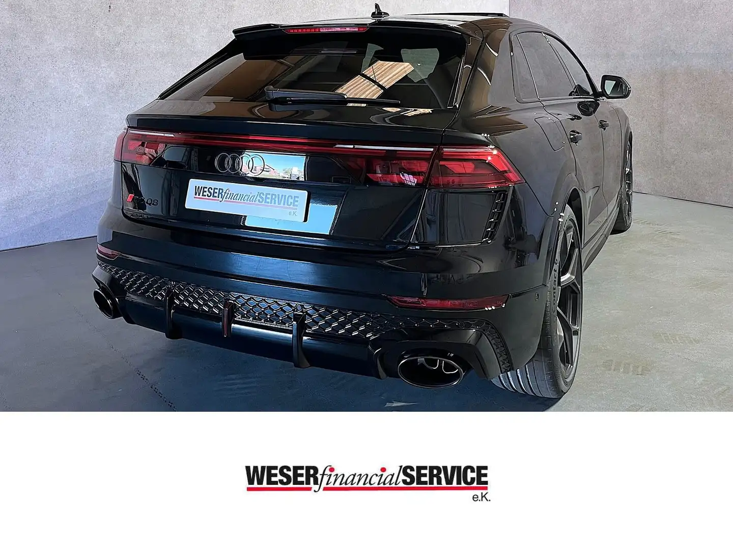 Audi RS Q8 Performance+V-Max+Matrix+Pano+Keramik*AHK!* Negru - 2