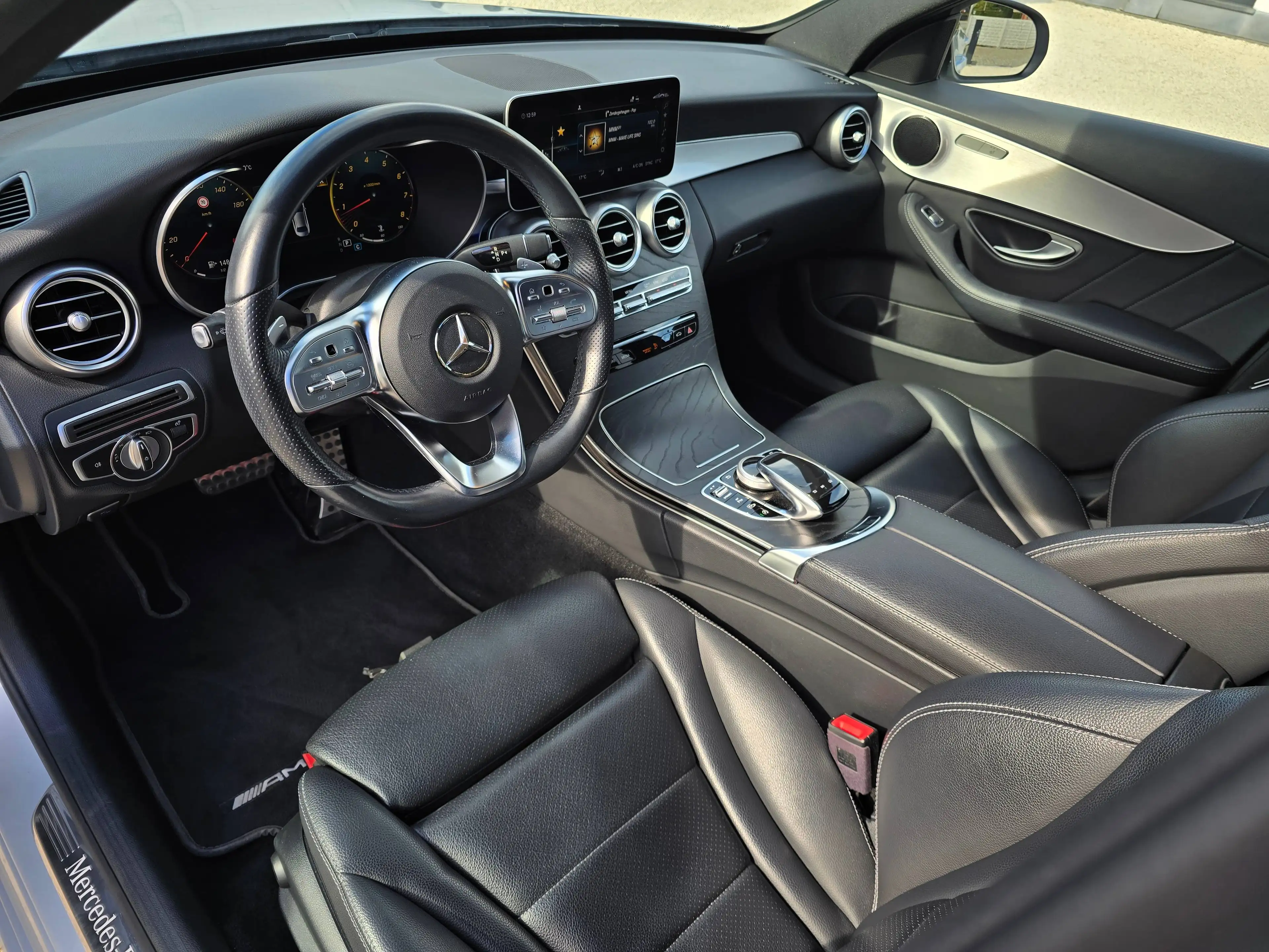 Mercedes-Benz C 160 Amg Pack - Shadow Line - Cruise Control - Carplay - Virtual Cockpitl — photo 11
