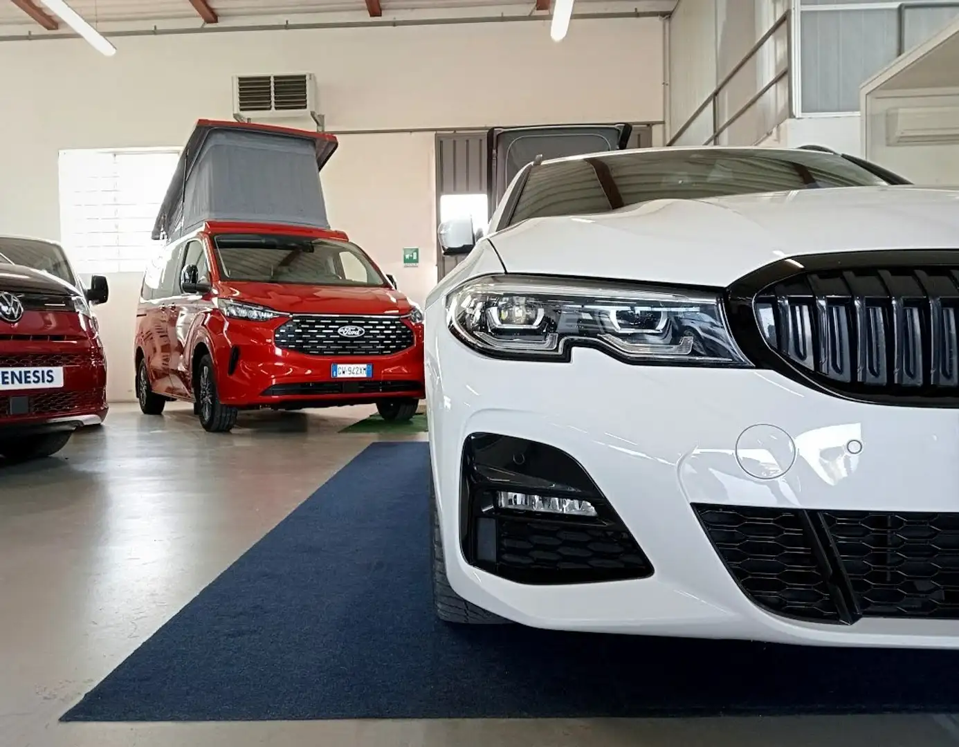 BMW 320 D 190cv MHEV MSPORT XDRIVE 19" IVA DEDUCIBILE Wit - 2
