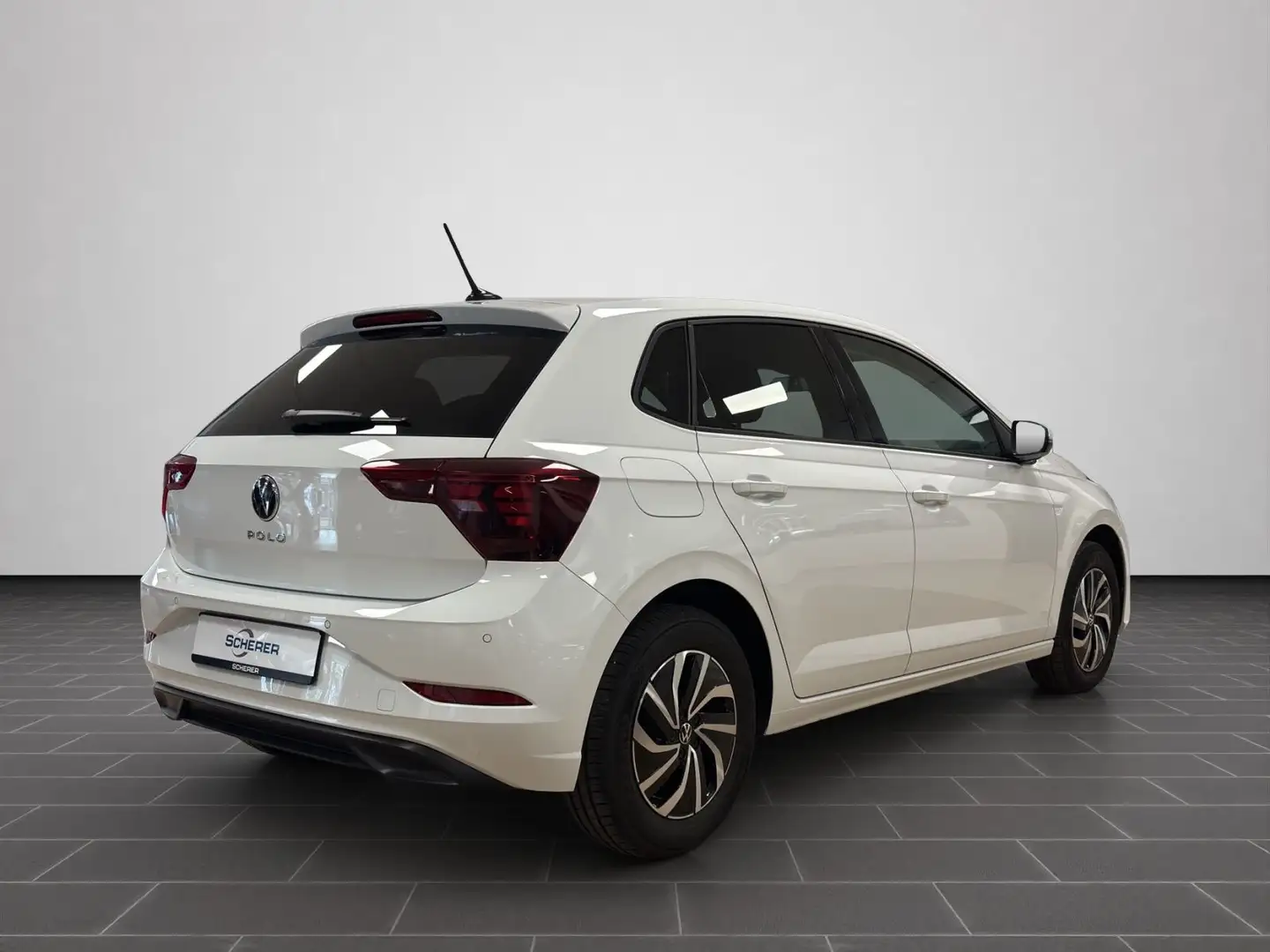 Volkswagen Polo 1.0 TSI Life SHZ APP RearView Weiß - 2