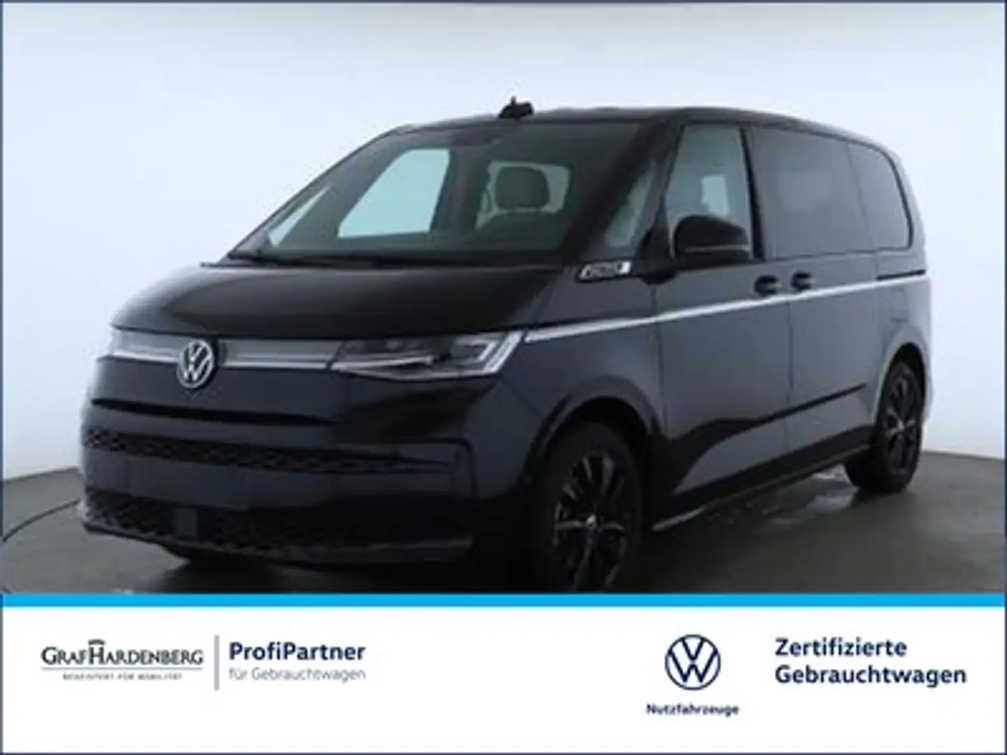Volkswagen T7 Multivan Style KR TDI DSG 7Sitze ACC AHK Schwarz - 1