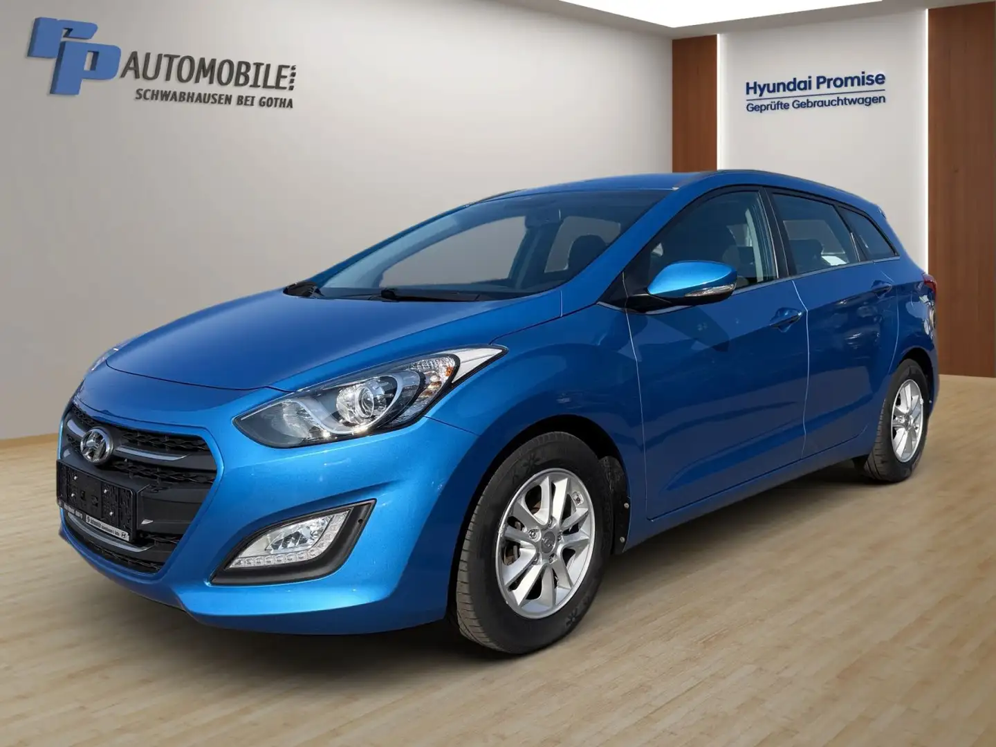 Hyundai i30 cw  1.6 CRDi Trend Business Azul - 1