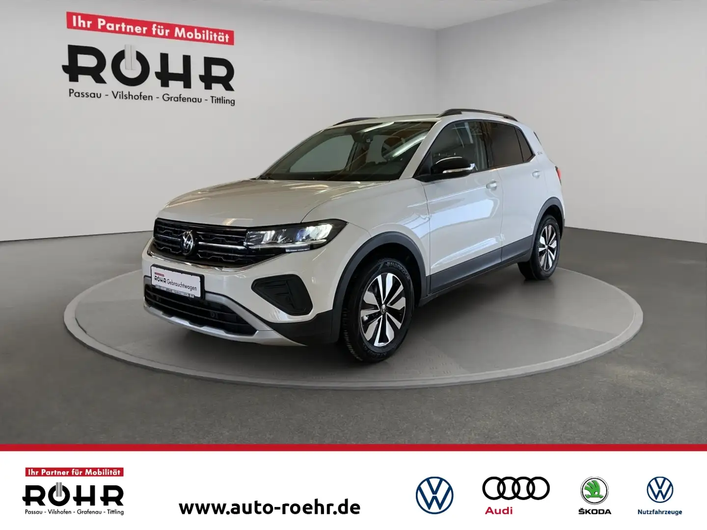 Volkswagen T-Cross Life Goal 1.0 TSI BMT (Garantie 05/2030.Kamera.Nav Weiß - 1