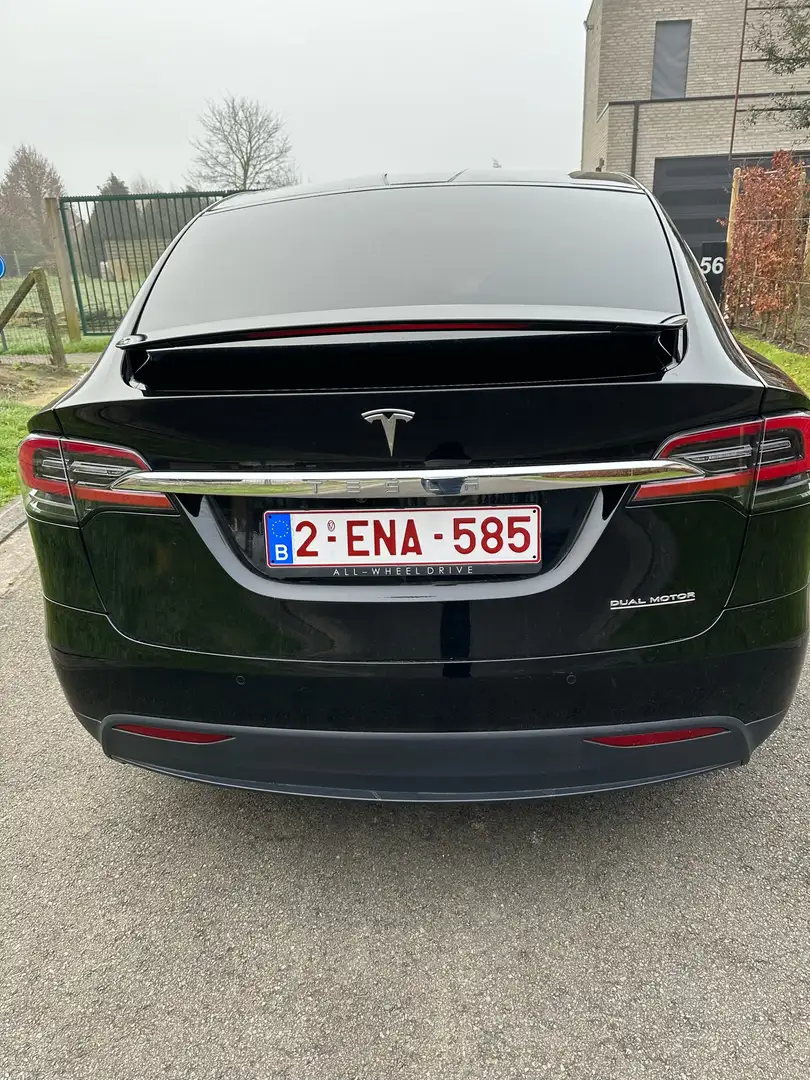 Tesla Model X Performance Zwart - 2