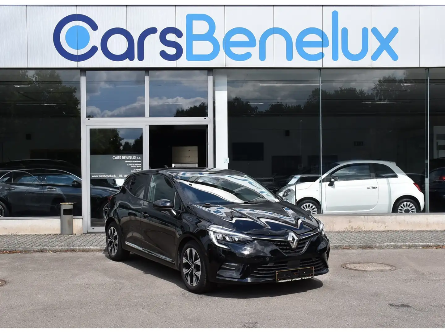 Renault Clio 1.0 TCE Evolution CLIM REGUL GPS PDC LANE 1° MAIN Noir - 1