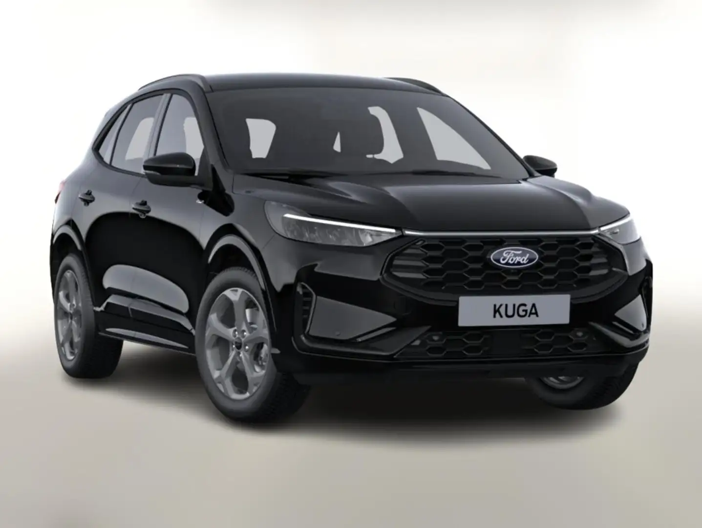 Ford Kuga ST-Line 2.5 FHEV 180 CVT Nav WinterP Kam 132 kW... Schwarz - 1