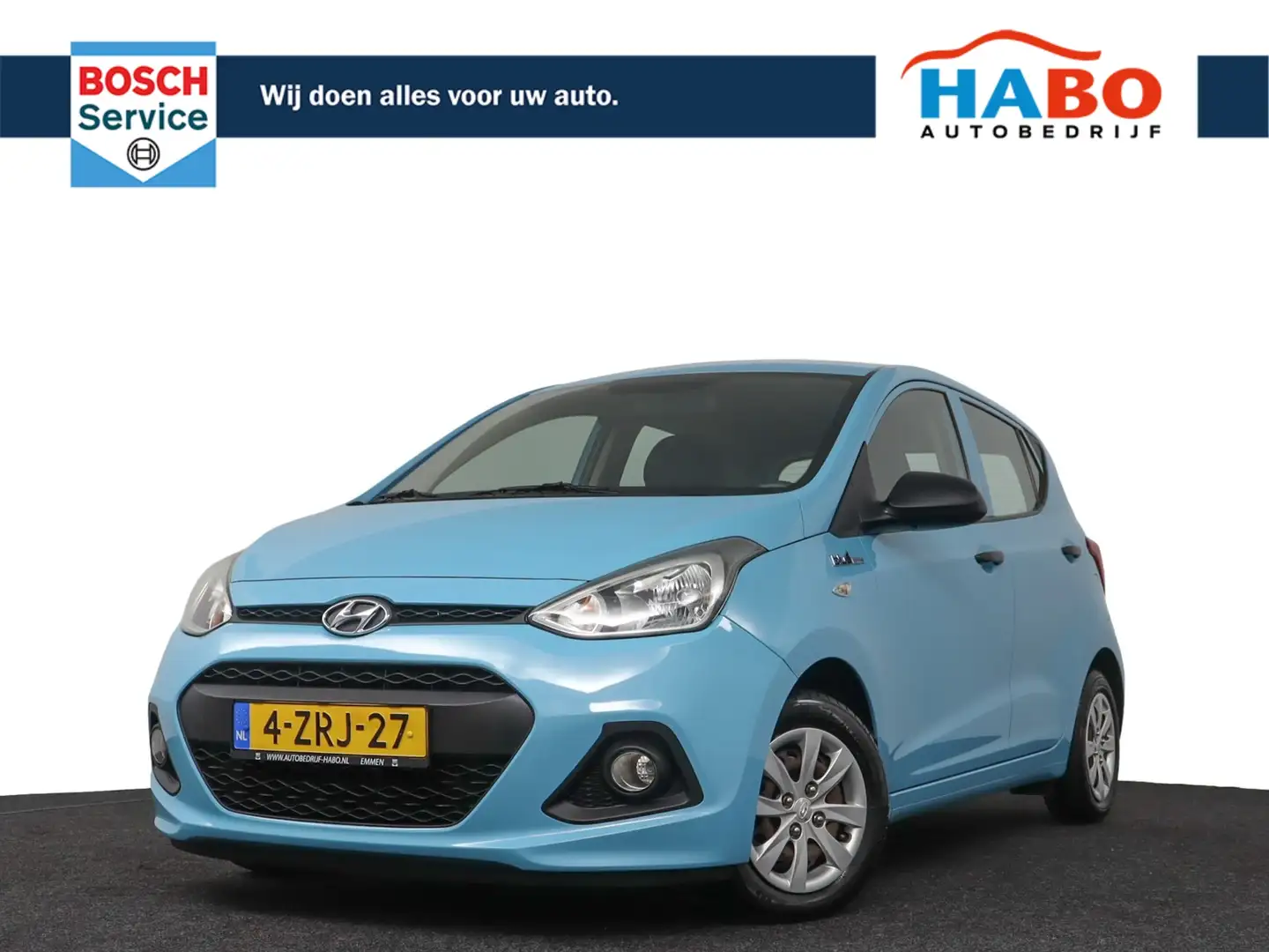Hyundai i10 1.0 I-MOTION 5DRS ECC/CV/DAGRIJ.VERL. Bleu - 1