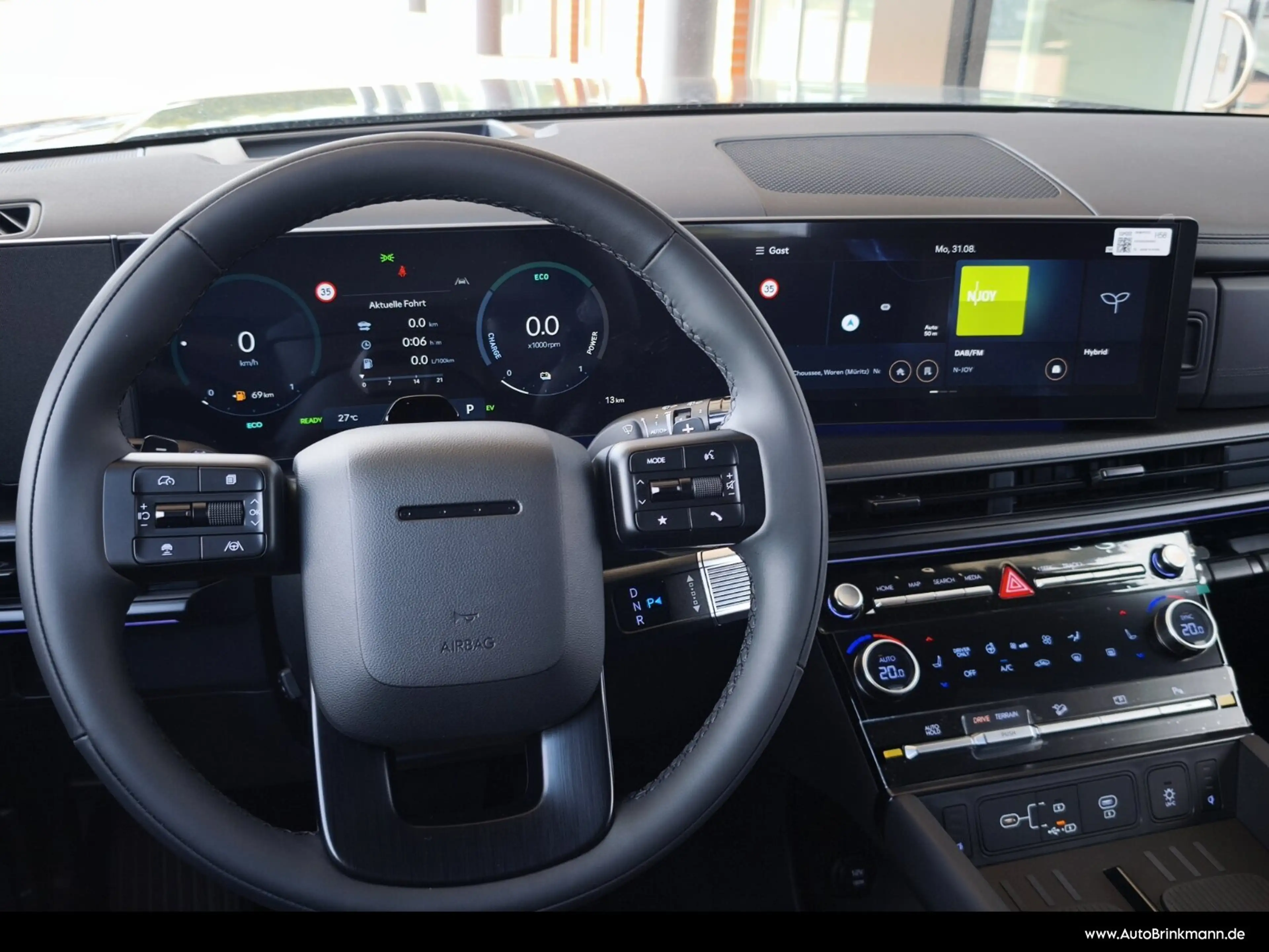 Hyundai SANTA FE Santa Fe 1.6T-GDI Blackline HEV 5-Sitzer Navi/SHZ — photo 12