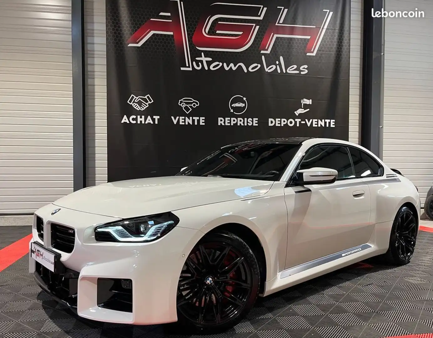BMW M2 Coupé (G87) 3.0i 460 ch – DKG8 Pack Performance Ma Blanc - 1