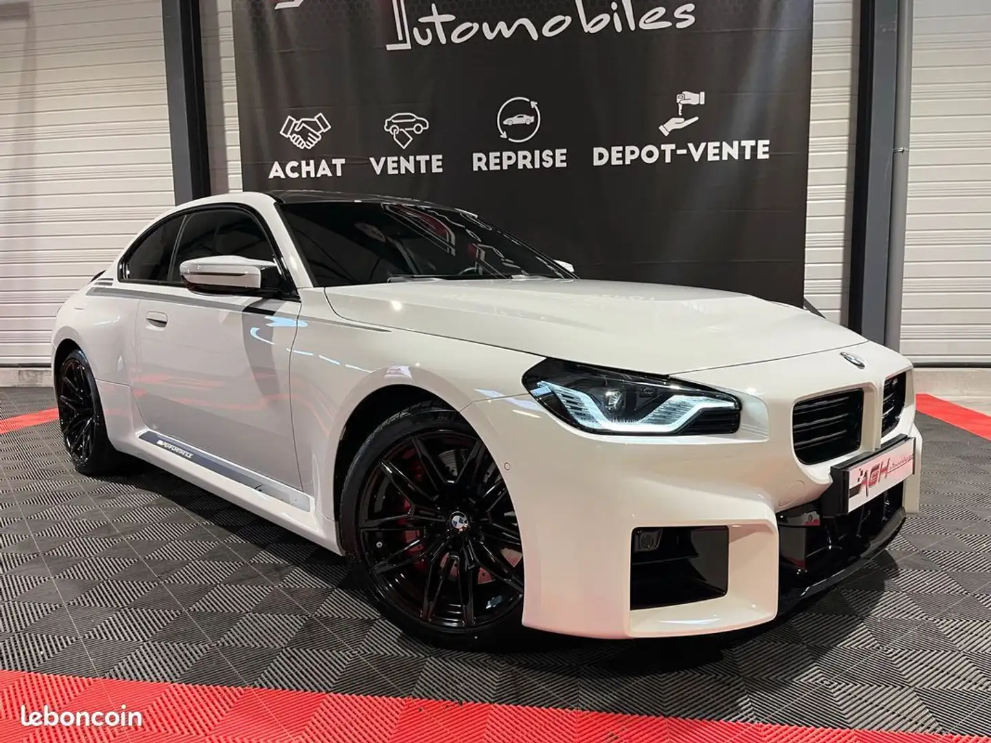 BMW M2 Coupé (G87) 3.0i 460 ch – DKG8 Pack Performance Ma Blanc - 2