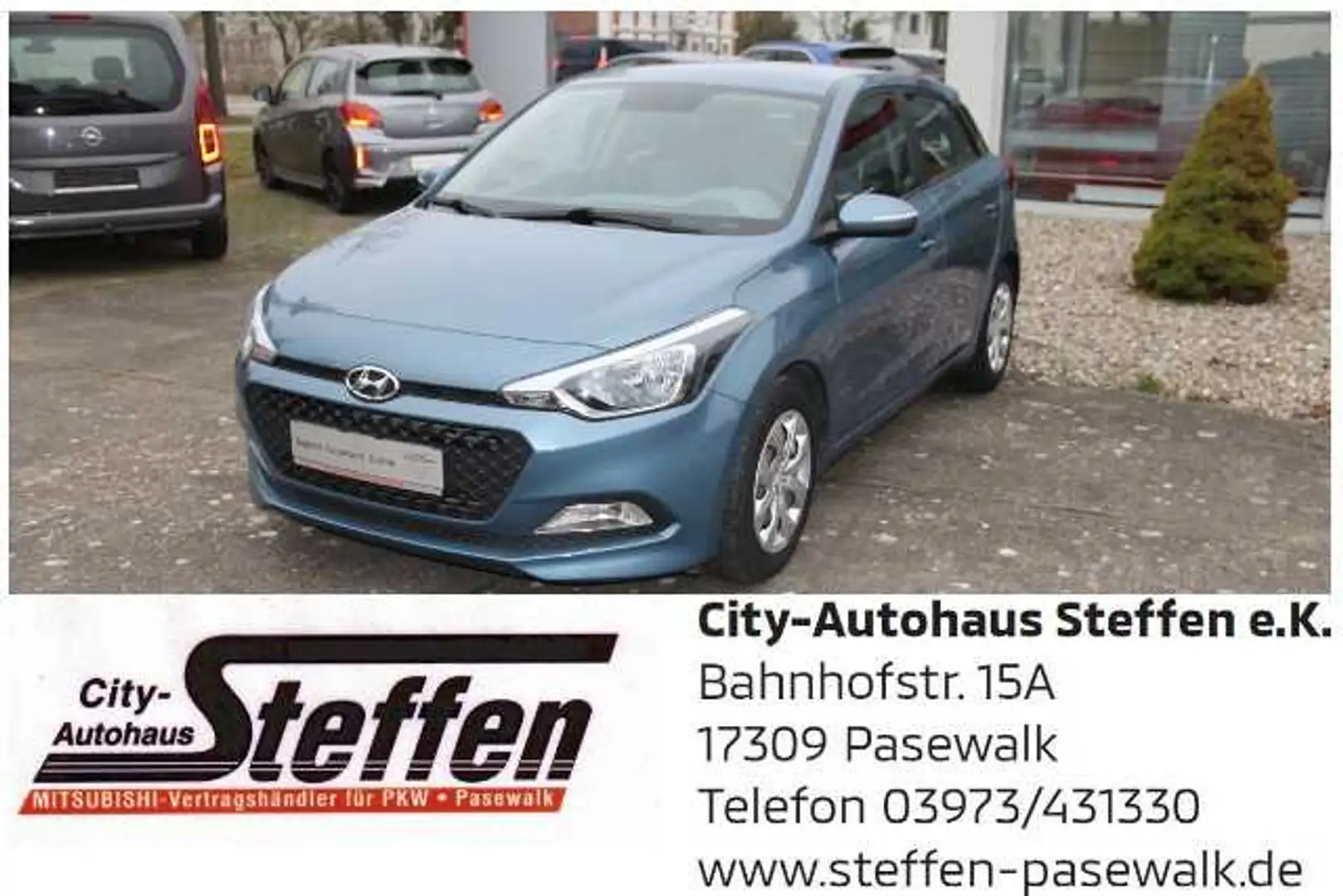 Hyundai i20 1.2 Albastru - 1