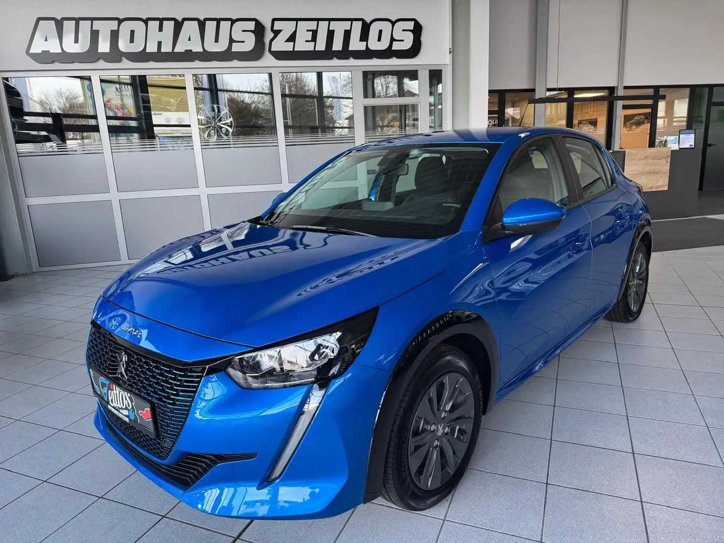 Peugeot e-208 208 e- Active Pack *LED*Navi*DAB*SHZ*PDC*11KW*BT Bleu - 1