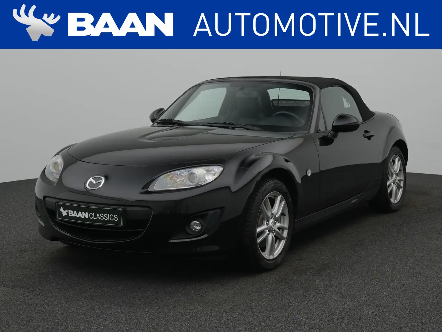 Mazda MX-5 1.8 TS | Leer | Airco | Stoelverwarming Zwart - 1