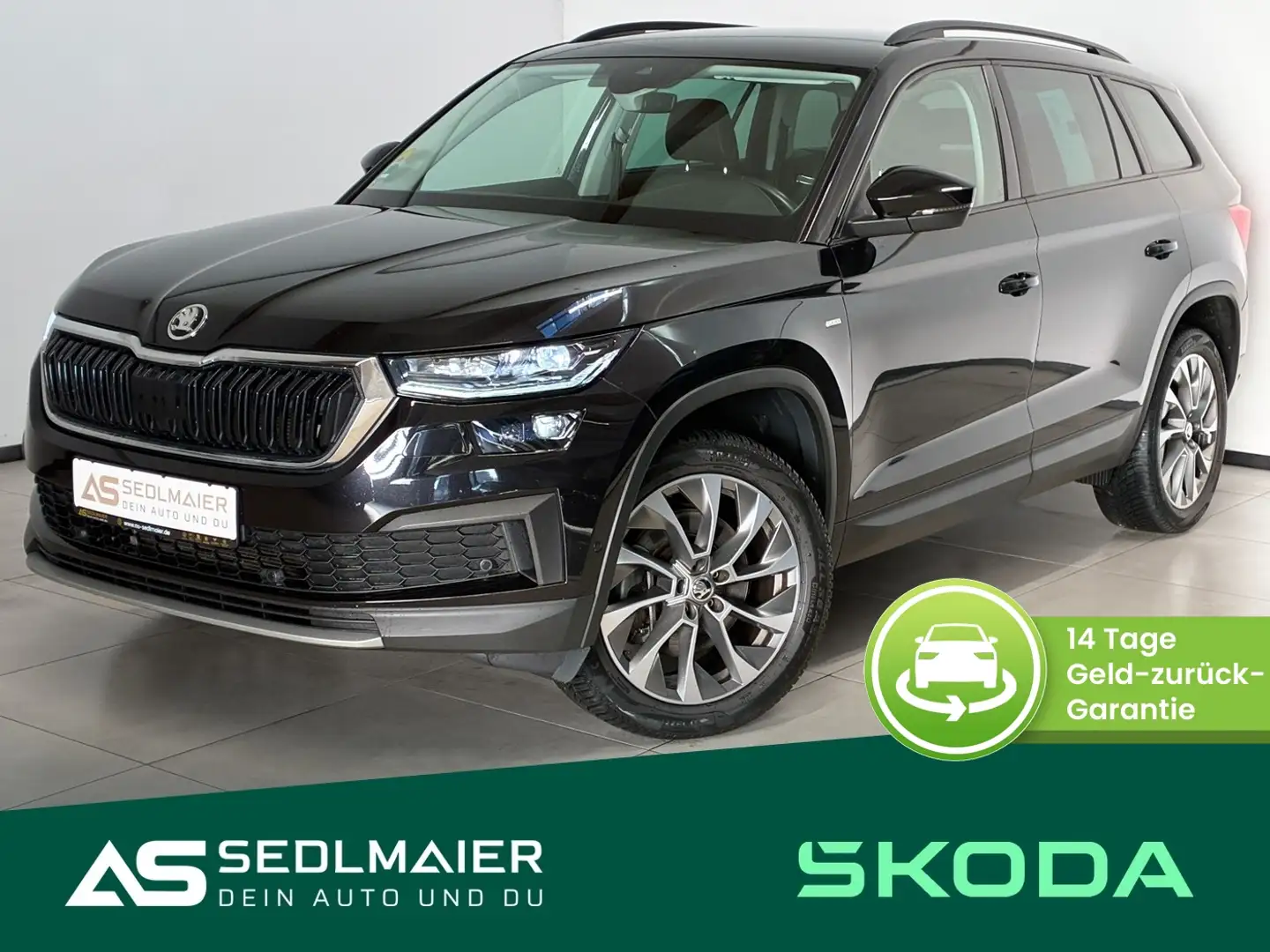 Skoda Kodiaq 2.0 TDI Clever 4x4 SHZv+h|LenkHz|AHK|MATRX Noir - 1