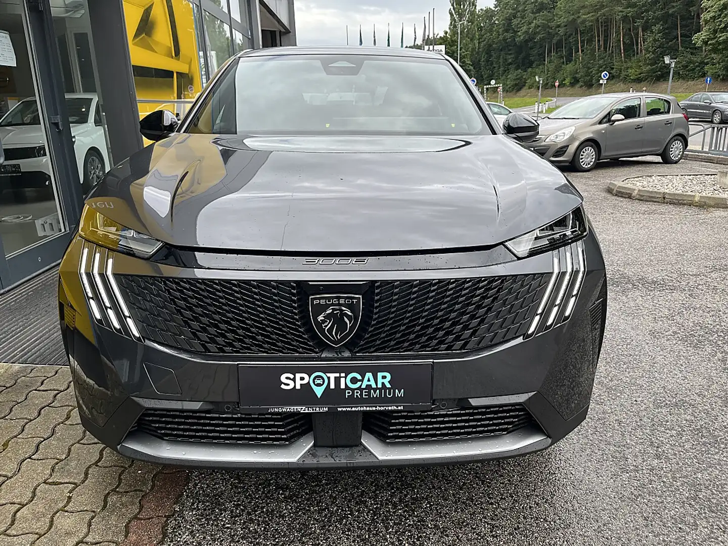 Peugeot 3008 Hybrid 145 E-DCS6 Allure Aut.!NAVI,KAMERA,ACC,L... Grau - 2