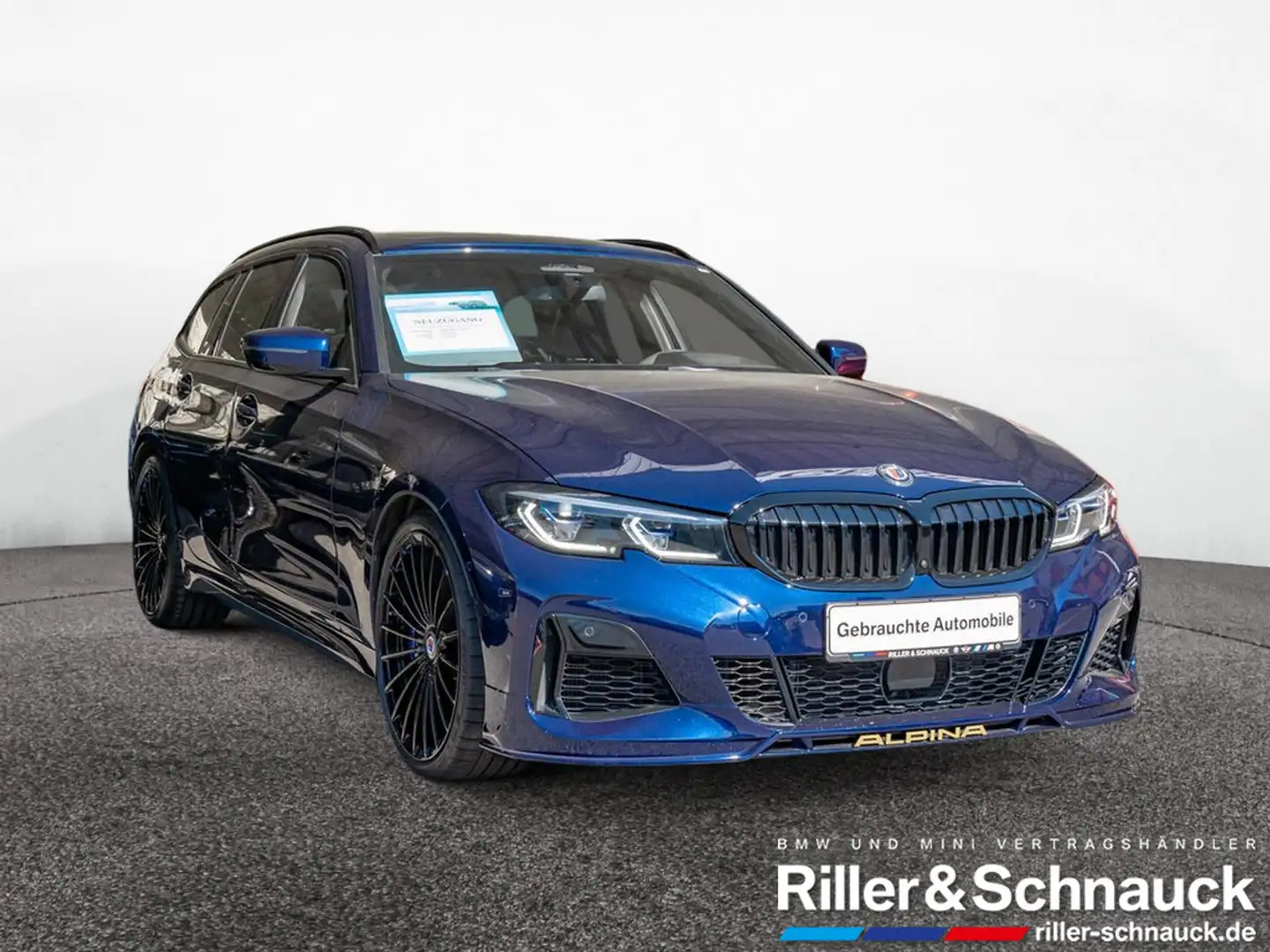 Alpina B3 S BITURBO Touring Allrad PANO+H/K+DRIVING- Modrá - 2