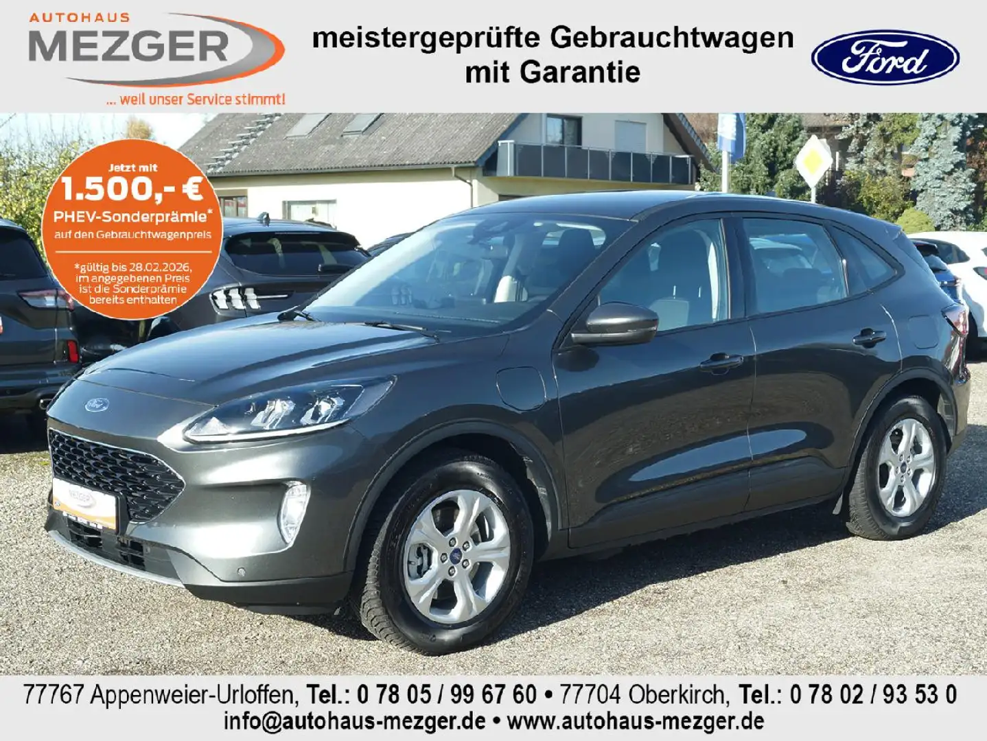 Ford Kuga Plug-In Hybrid Cool & Connect Grau - 2