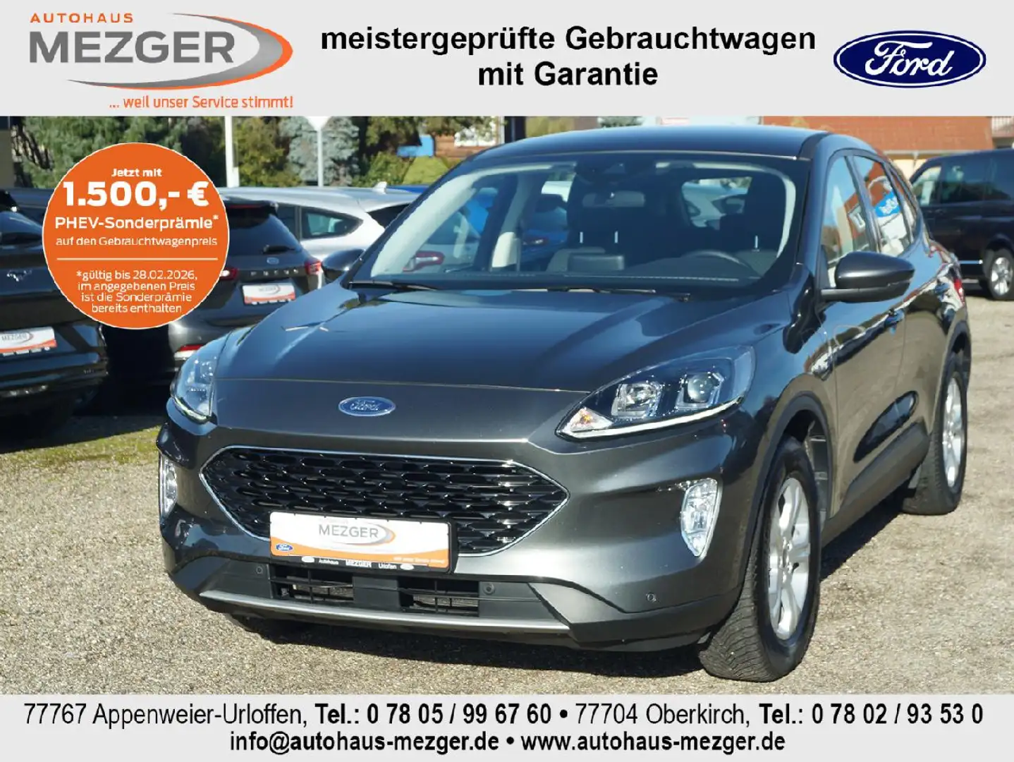 Ford Kuga Plug-In Hybrid Cool & Connect Grau - 1