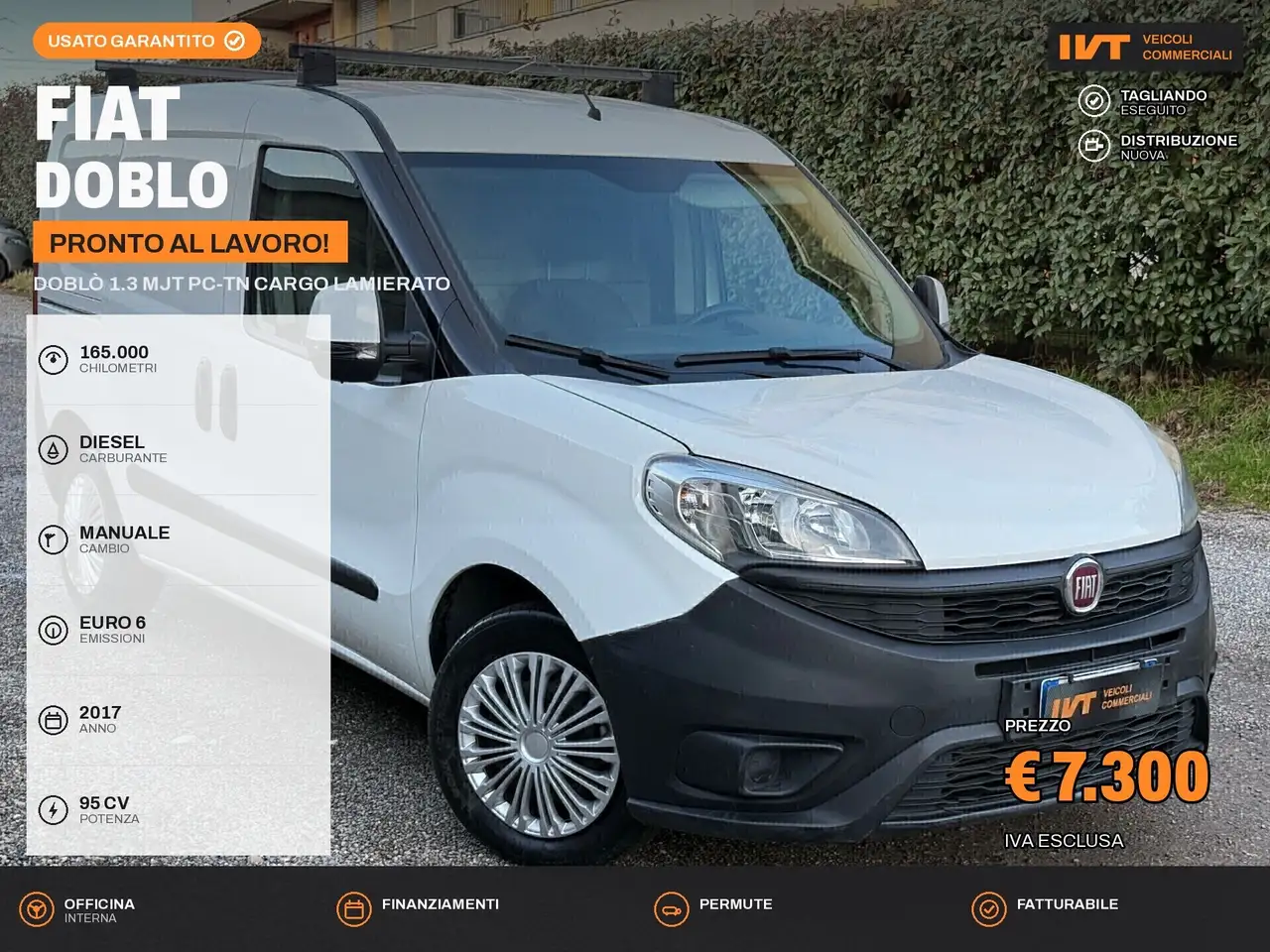 Fiat Doblo Doblò 1.3 MJT PC-TN Cargo Lamierato — photo 1 of 9