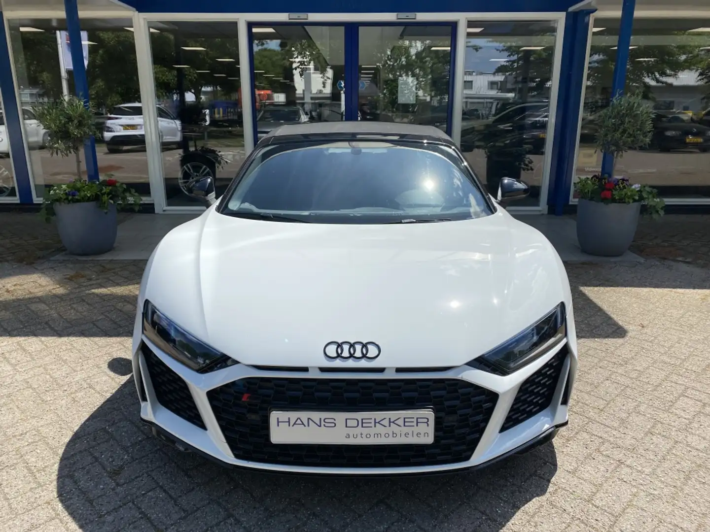 Audi R8 Spyder 5.2 RWD Fehér - 2