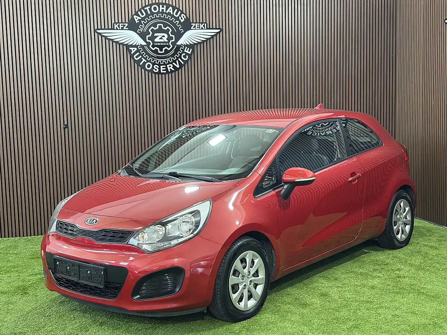Kia Rio 1,2 CVVT Cool Coupé *NUR 65.000 KM* *FRISCHES P... Rot - 1