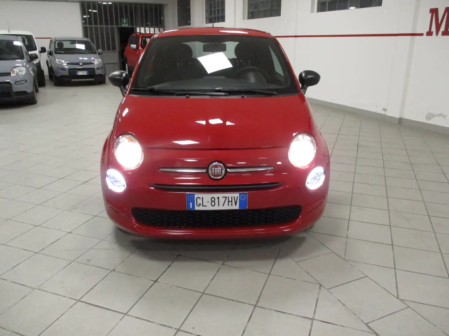 Fiat 500 1.0 HYBRID CULT (70CV) UNIPROPRIETARIO Rosso - 2