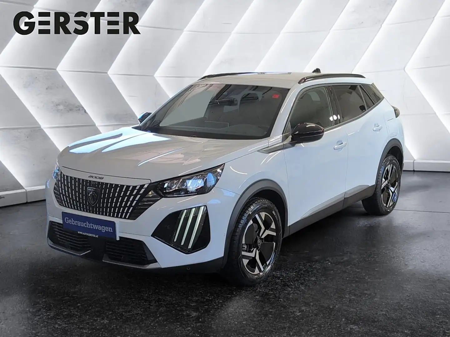Peugeot 2008 PureTech 100 S&S Style 6-Gang-Manuell Weiß - 1
