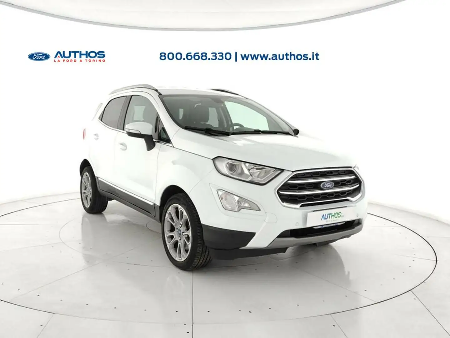 Ford EcoSport 1.0 ecoboost Titanium 100cv my19 Bianco - 2