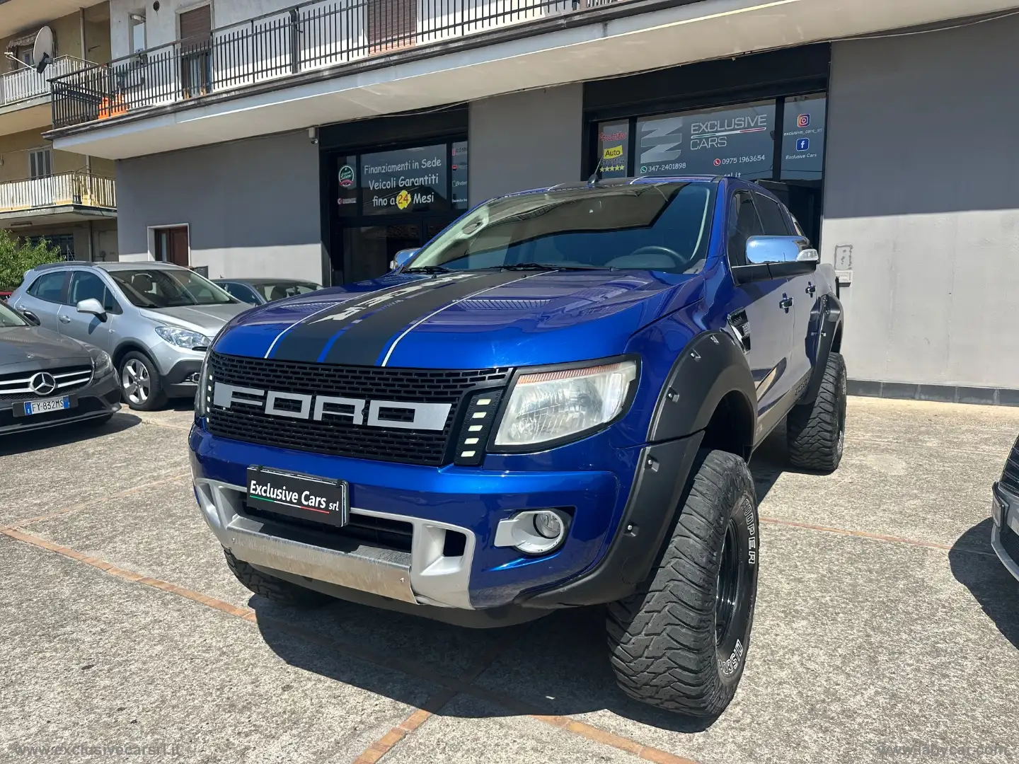 Ford Ranger 2.2 TDCi aut. DC Limited 5pt. GANCIO TRAINO Blu/Azzurro - 2