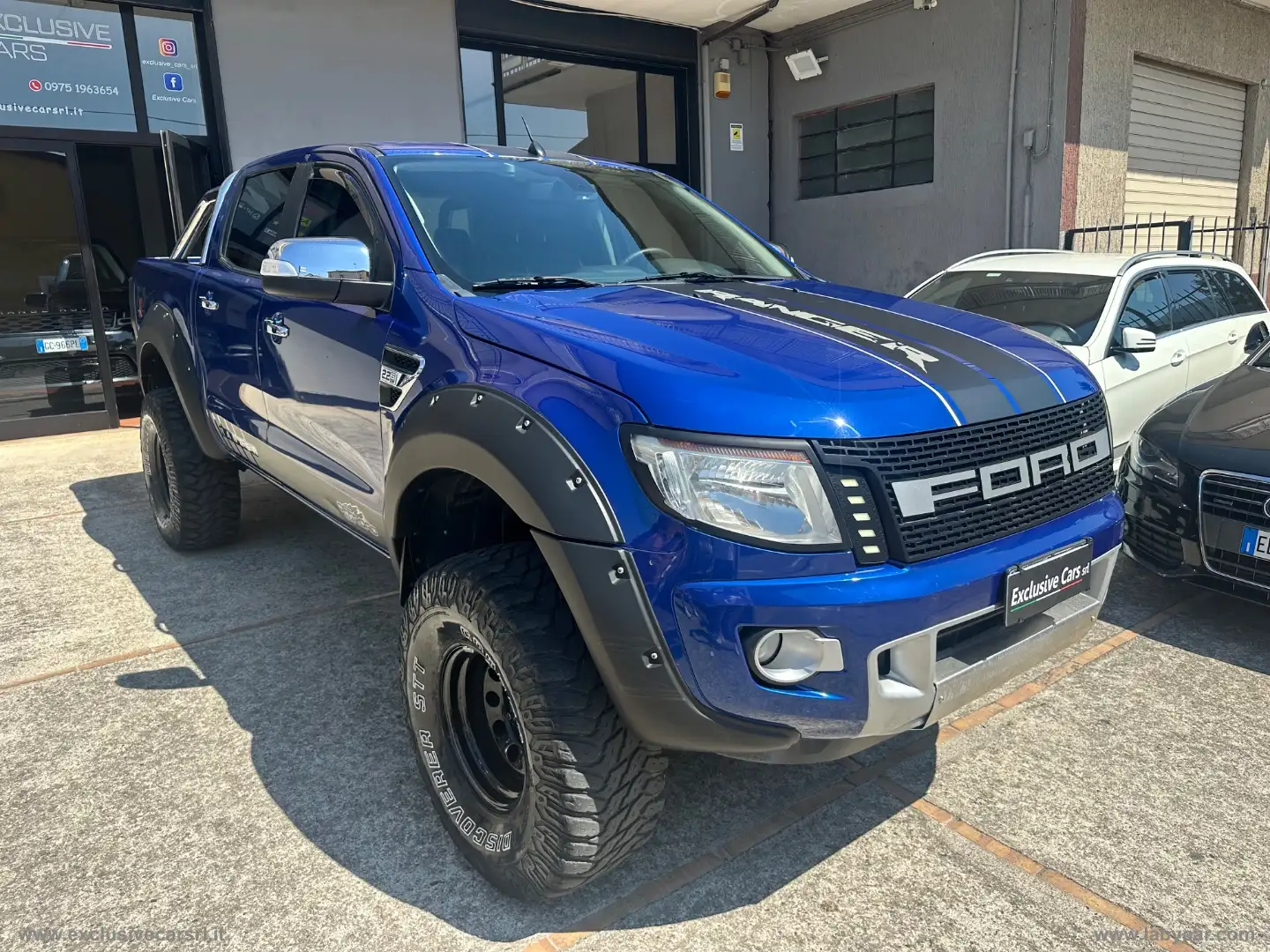 Ford Ranger 2.2 TDCi aut. DC Limited 5pt. GANCIO TRAINO Blu/Azzurro - 1