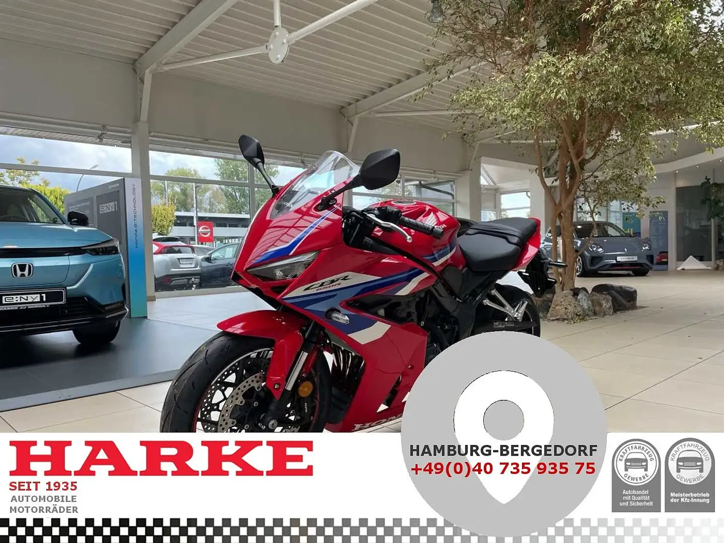 Honda CBR 650 R ABS 2025 6 Jahre Garantie Roşu - 1