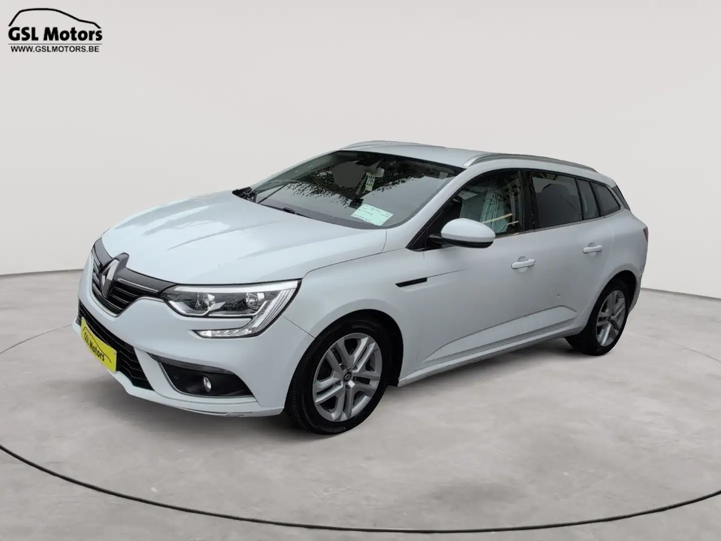Renault Megane grandtour 1.5DCI-110 12/16 -blanche- cruise/airco Blanc - 1