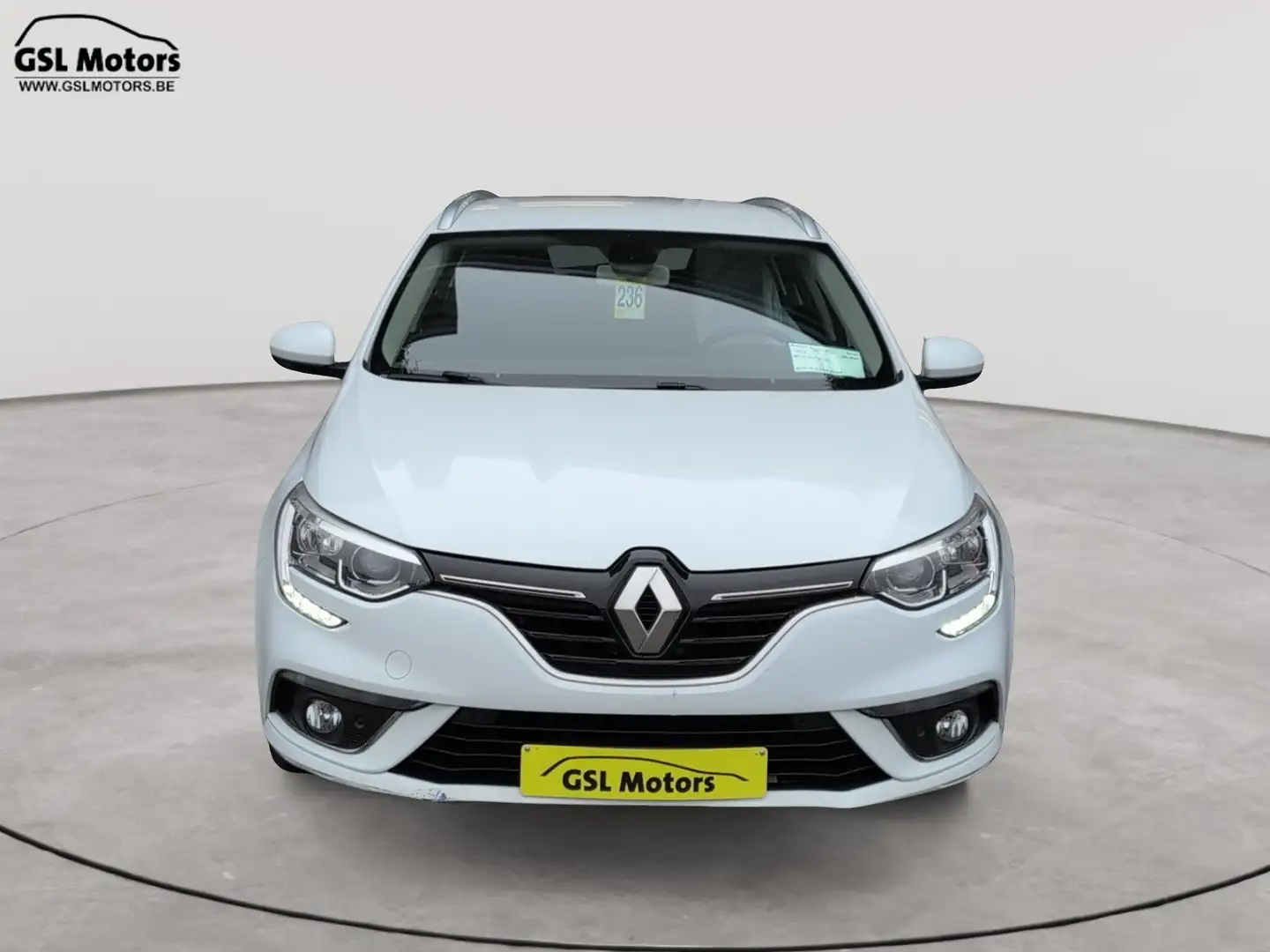 Renault Megane grandtour 1.5DCI-110 12/16 -blanche- cruise/airco Blanc - 2