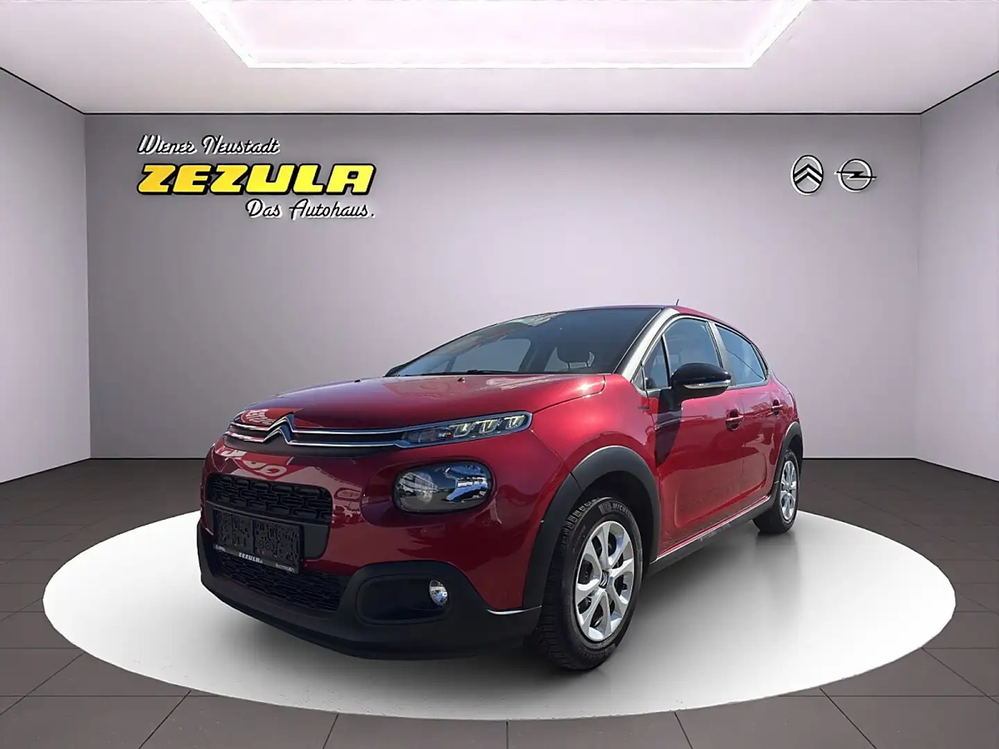 Citroen C3 PureTech 68 5-Gang-Manuell Feel Rot - 1