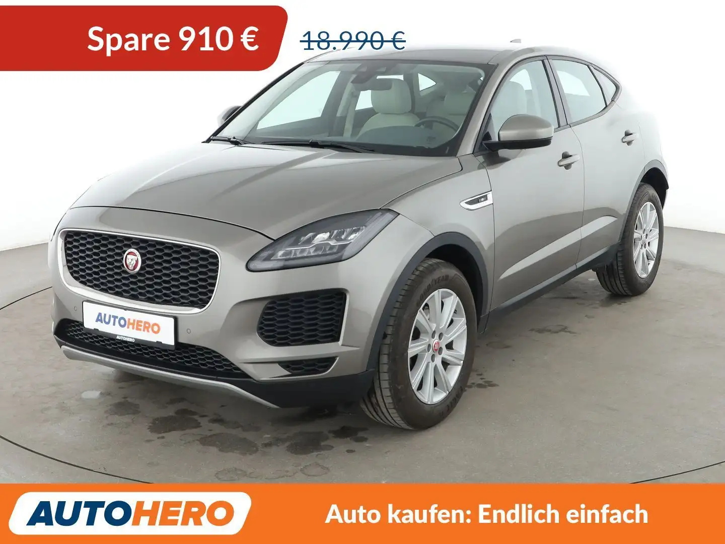 Jaguar E-Pace D150 S *NAVI*LED*ACC*CAM*PDC*SHZ* Silber - 1