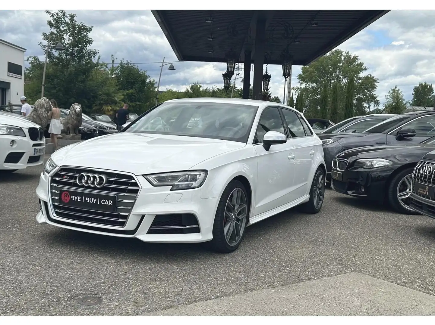 Audi S3 Quattro 2.0 50 TFSI 300 S-tronic - GARANTIE 12 MOI Blanc - 1
