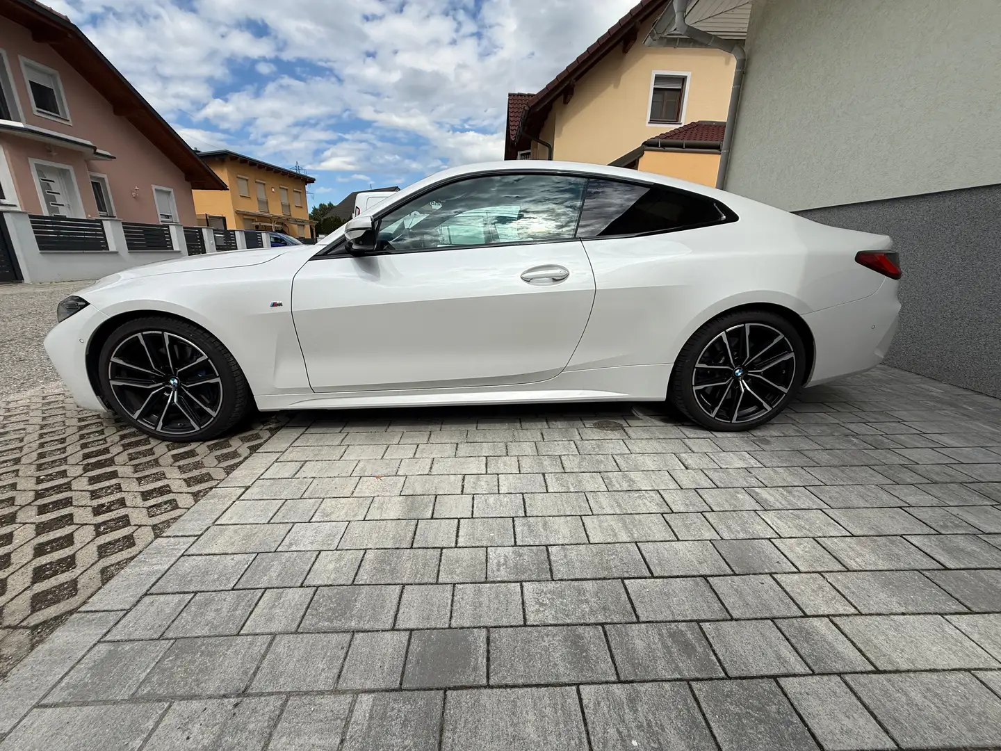 BMW 420 420d 48 V Coupe xDrive Aut. Weiß - 1