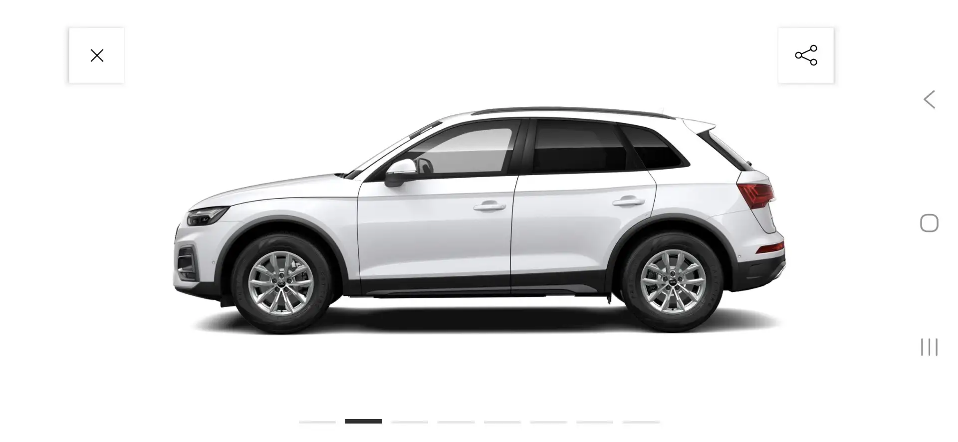 Audi Q5 40 TDI quattro basis Weiß - 2
