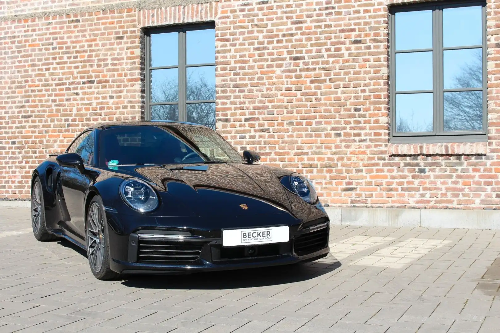 Porsche 992 /911 Turbo*Approved*Deutsch*TOP!!!*Sportabgas Zwart - 2