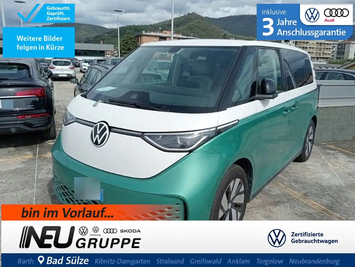 Volkswagen ID. Buzz Pro Matrix Rfk ACC Easy Open Close Зелёный - 1