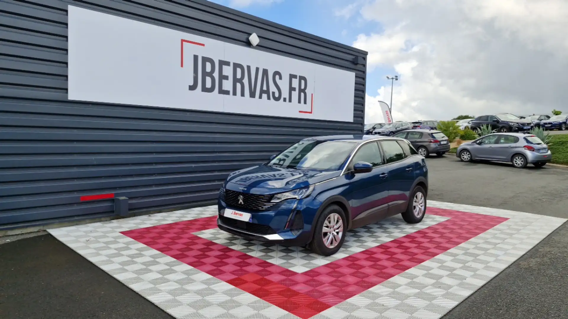 Peugeot 3008 bluehdi 130ch ss bvm6 active Bleu - 1