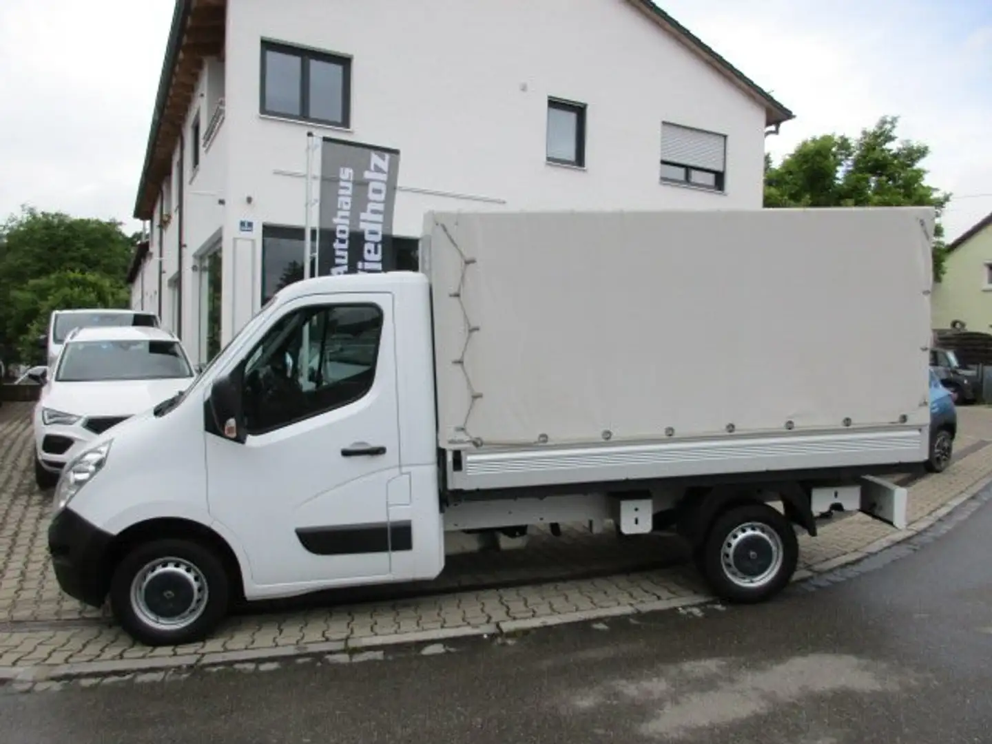 Renault Master dci 130 L2H1 Pritsche Plane 3,5t Klima Weiß - 2