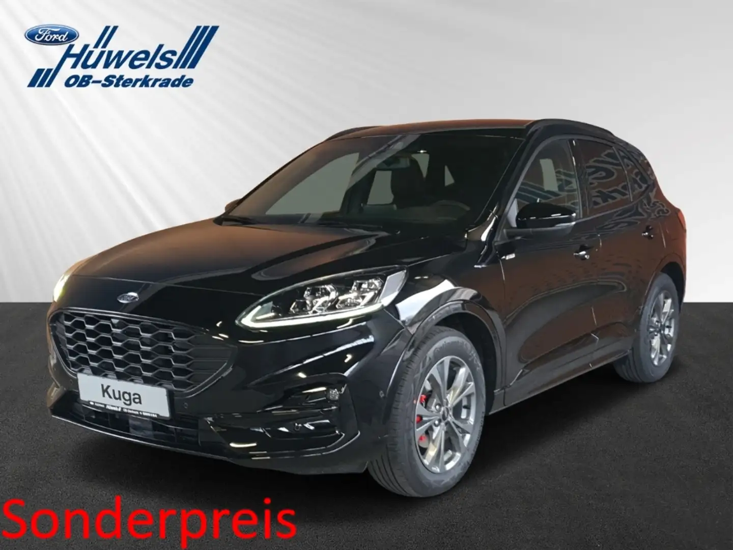 Ford Kuga Hybrid ST-Line X FHEV HUD AHK-klappbar Navi uvm. Schwarz - 1