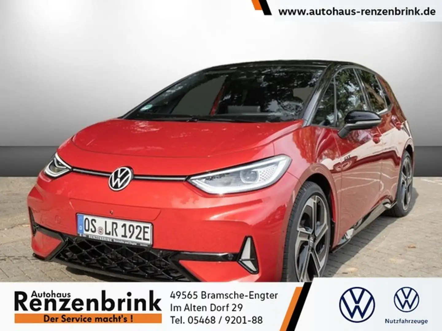 Volkswagen ID.3 GTX Wärmep. AHK Top-Sportsitze Rot - 1