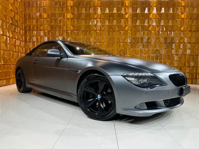 BMW 635 635d Cabrio auto IVA esposta (Grigio opaco)