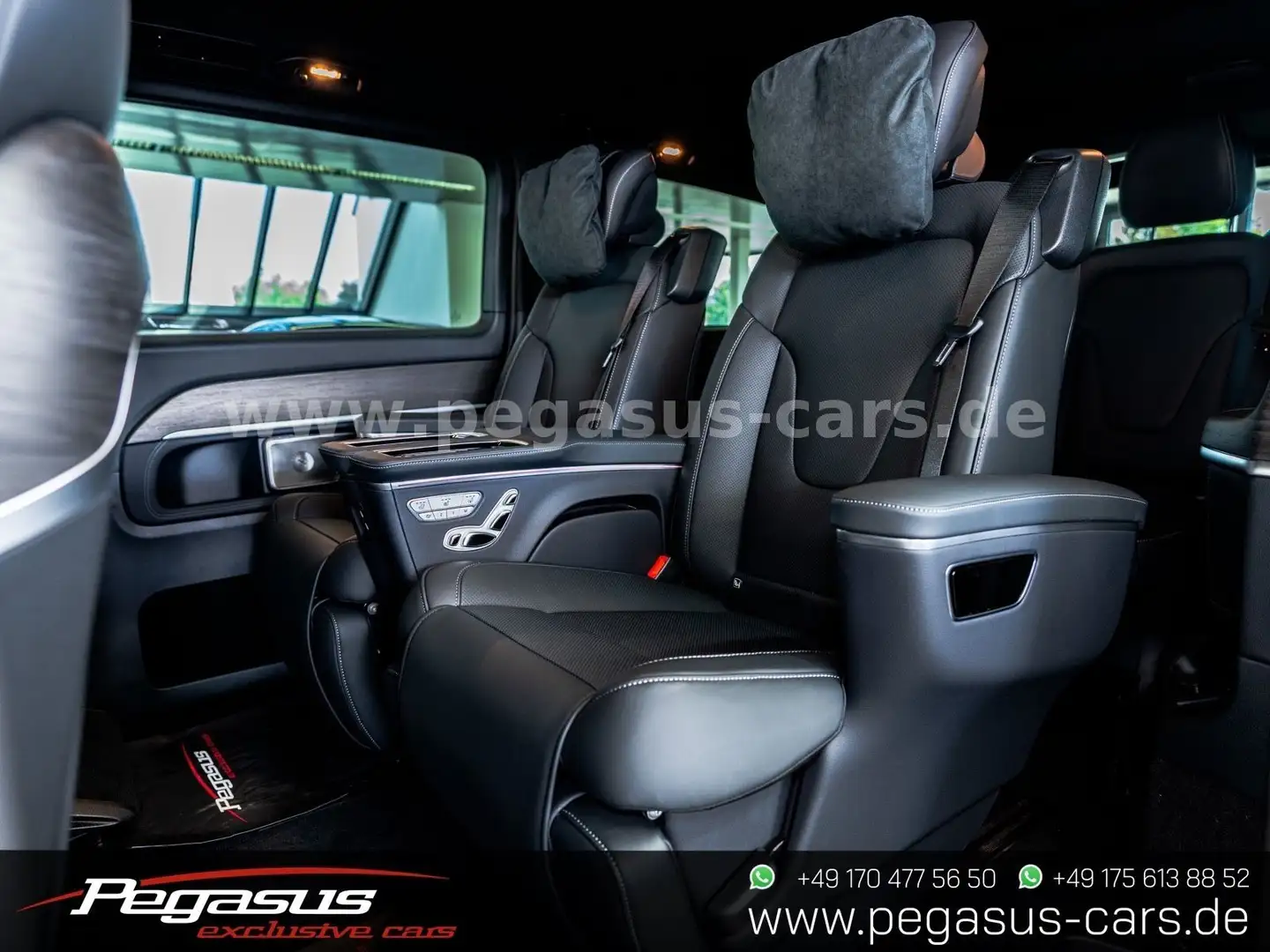 Mercedes-Benz V 300 d  EXCLUSIVE extralang*4MATIC*AIR*VIP SEATS Nero - 2