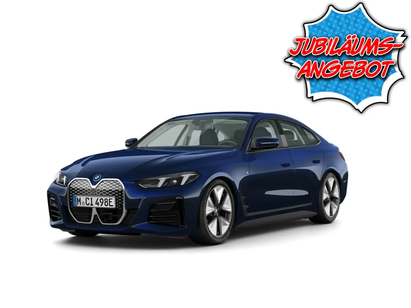 BMW i4 eDrive35 M Sport Pro LMR 19 Park-Assistent Navi Di Niebieski - 1