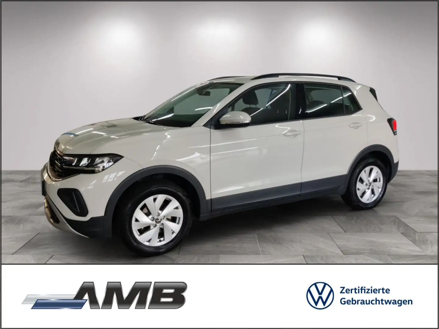 Volkswagen T-Cross Life 1.0 TSI neuesModell/LED/digC/Sitzhz Grau - 1