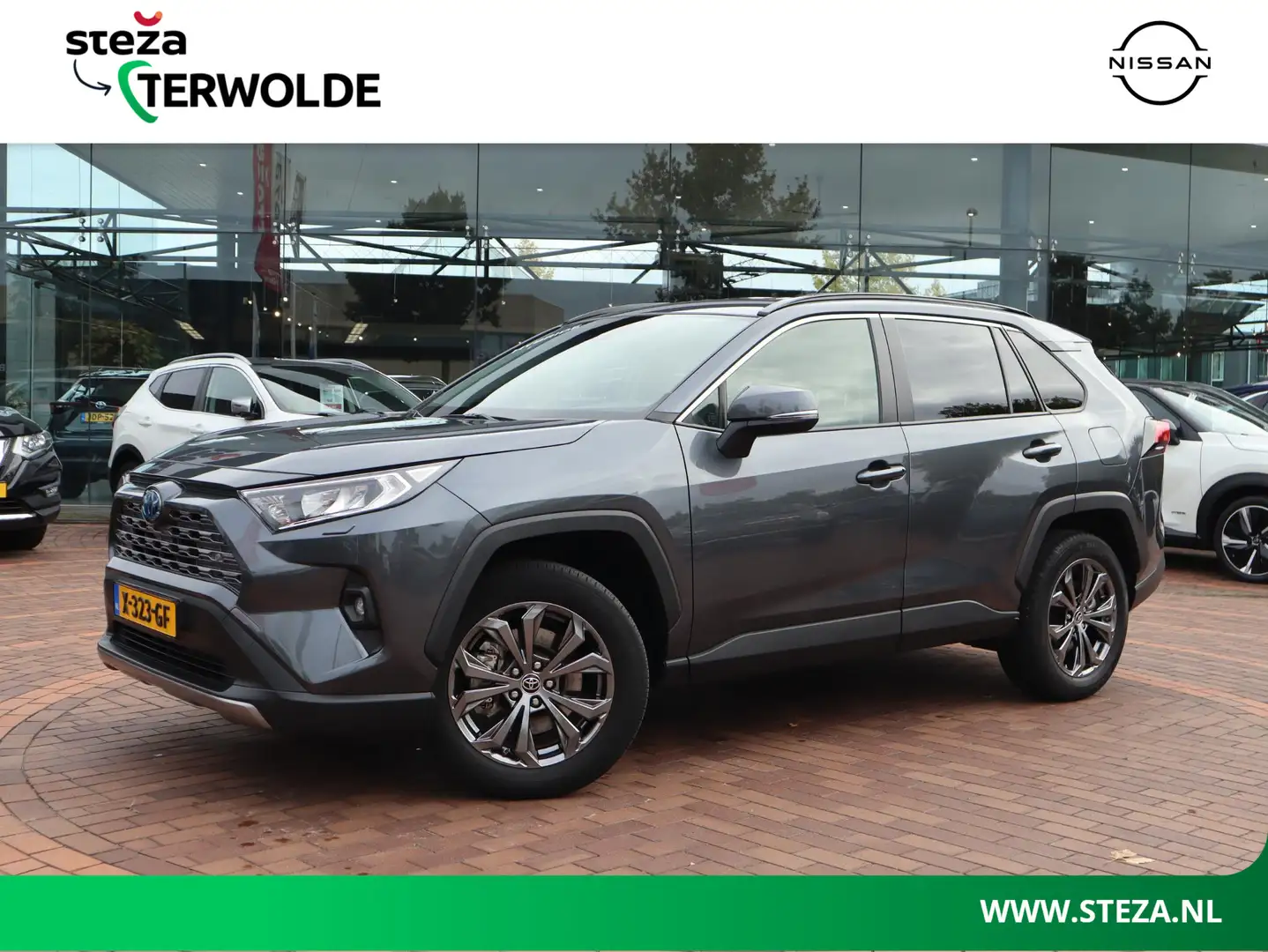 Toyota RAV 4 2.5 Hybrid Active | Lederen Bekl. | Stoel- & Stuur Gris - 1