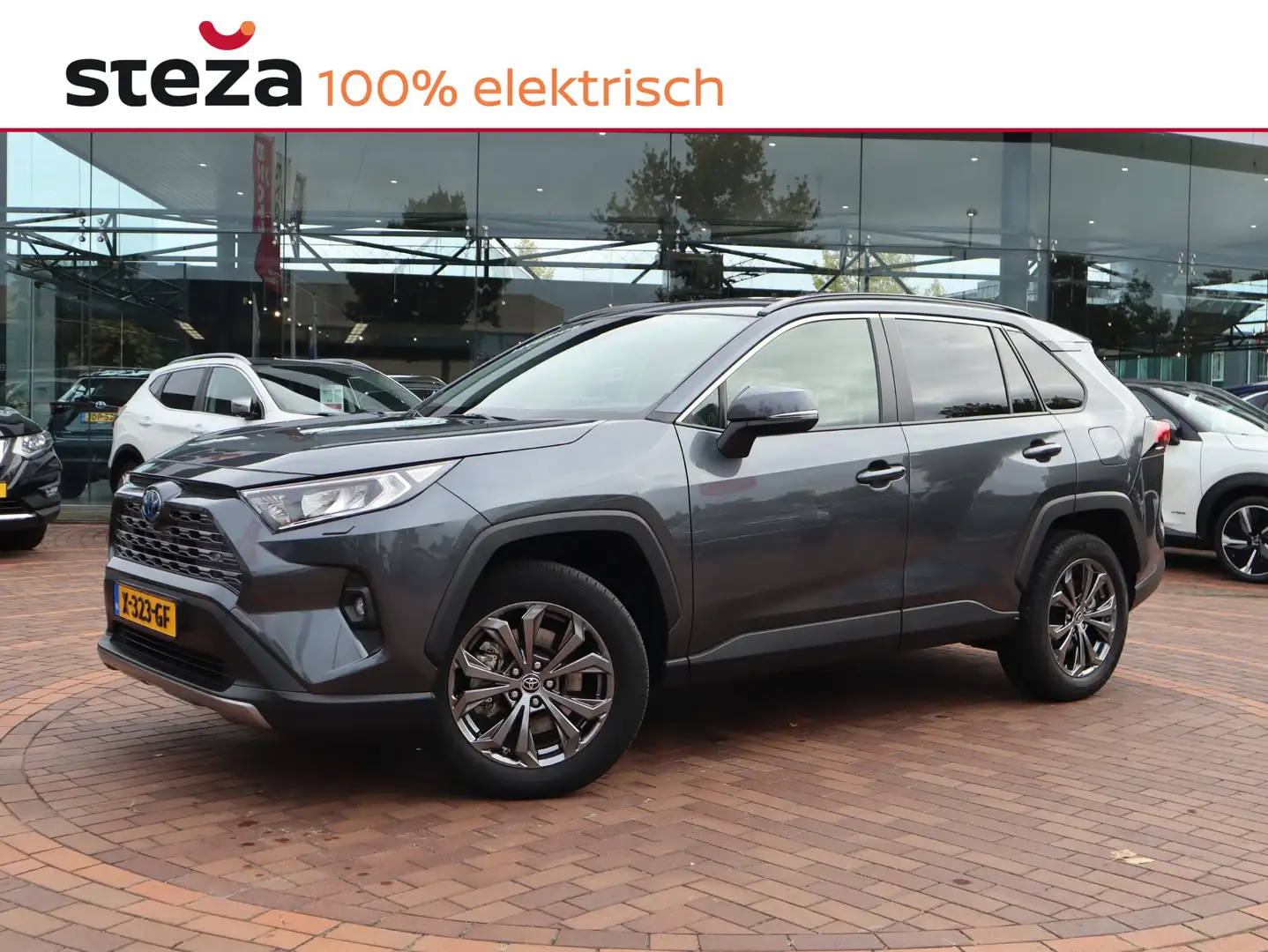 Toyota RAV 4 2.5 Hybrid Active | Lederen Bekl. | Stoel- & Stuur Grijs - 1